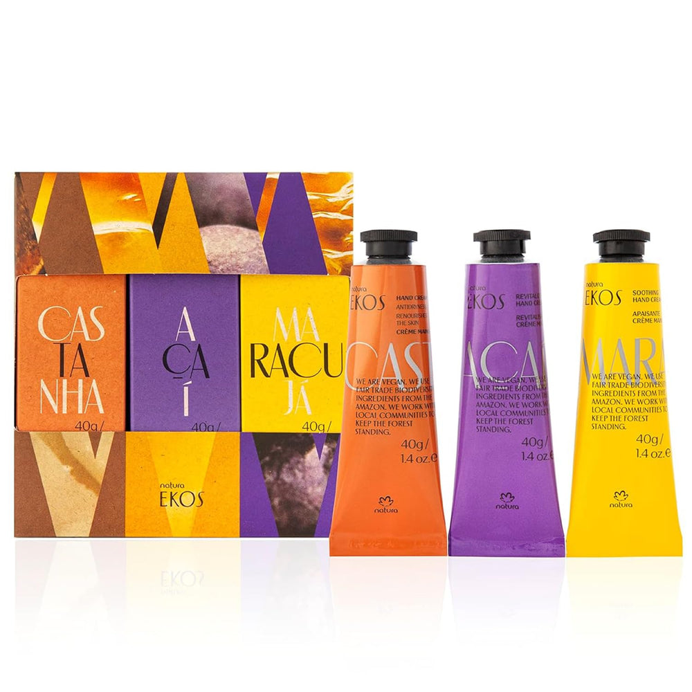 Natura Valentine’s Day hand cream set box, gift-ready packaging for a loved one