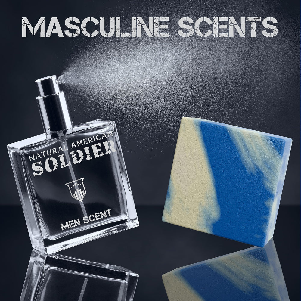 NATURAL AMERICAN SOLDIER moisturizes dry skin with natural hydration.
