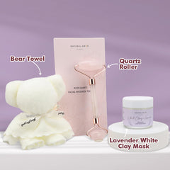 Natural Amor Lavender White Clay Face Mask rejuvenates your complexion