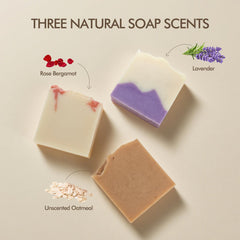 Natural Amor Los Angeles Cold Processed soap bar shows small-batch craftsmanship.