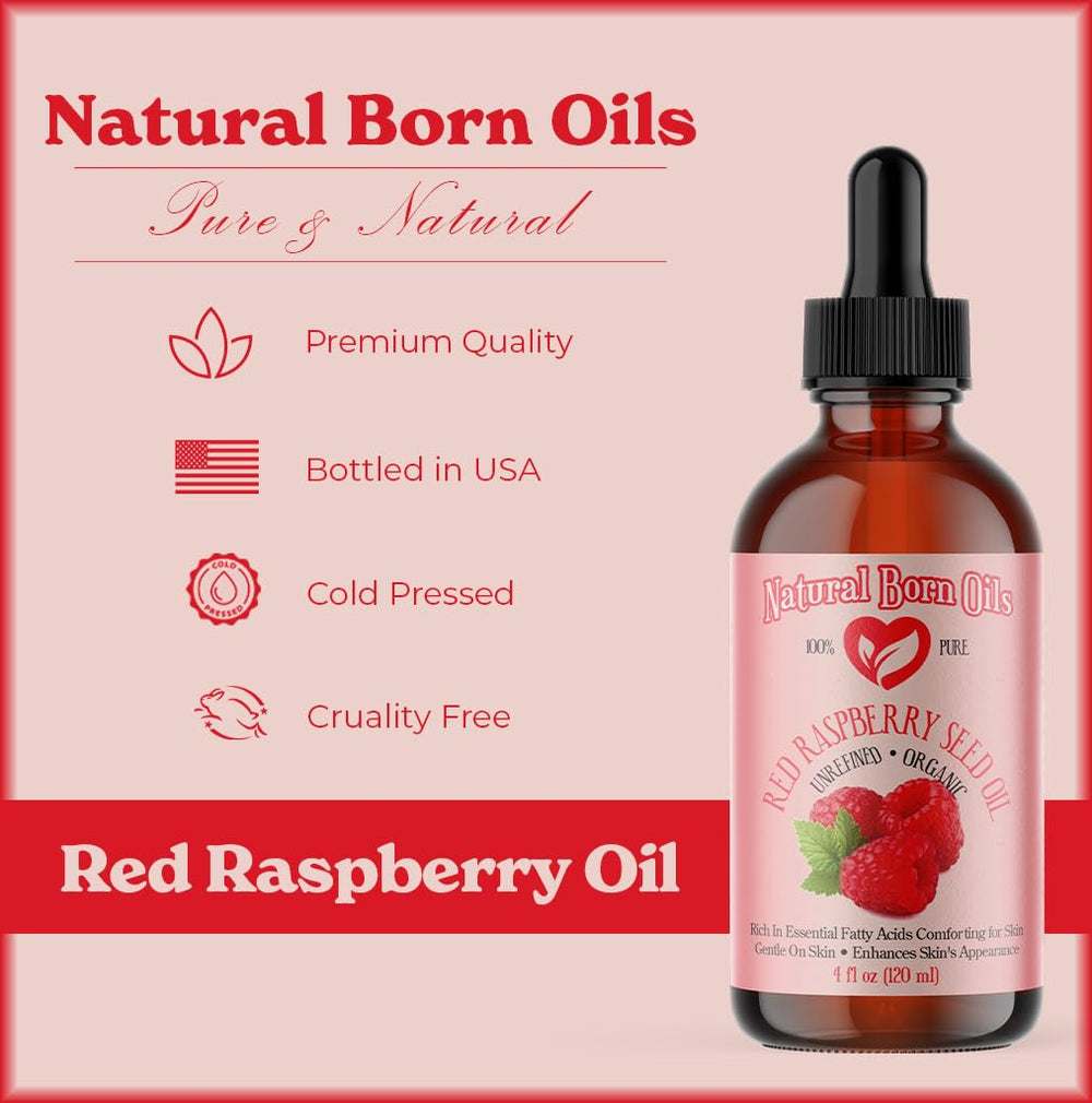 Natural Born Oils amber oil texture suggests rich nourishment for skin and hair.