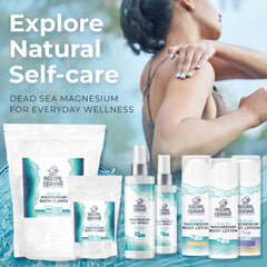 Natural Elephant spa-at-home flakes creating a soothing personal ritual.