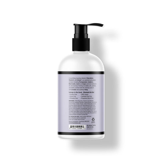 Natural Inspirations Lavender Ylang Nourishing Lotion ingredients: shea butter and coconut oil