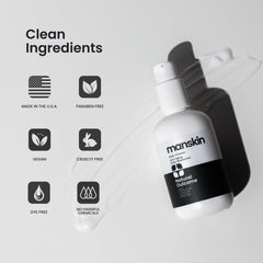 Natural Outcome Man Skin Moisturizer USA-made label on front