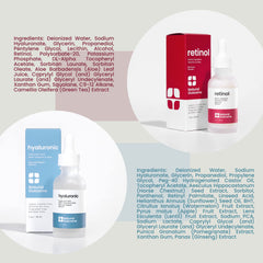 Natural Outcome Vegan and Cruelty-Free icons on box indicating ethical skincare.