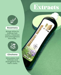 Natural sant Rosemary & Cinchona conditioner tube, delivers hydration and softness.