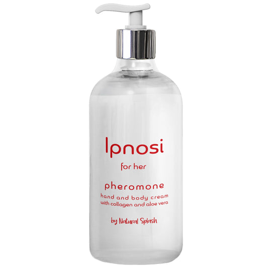Natural Splash Ipnosi bottle pour shows effortless application and seductive ritual