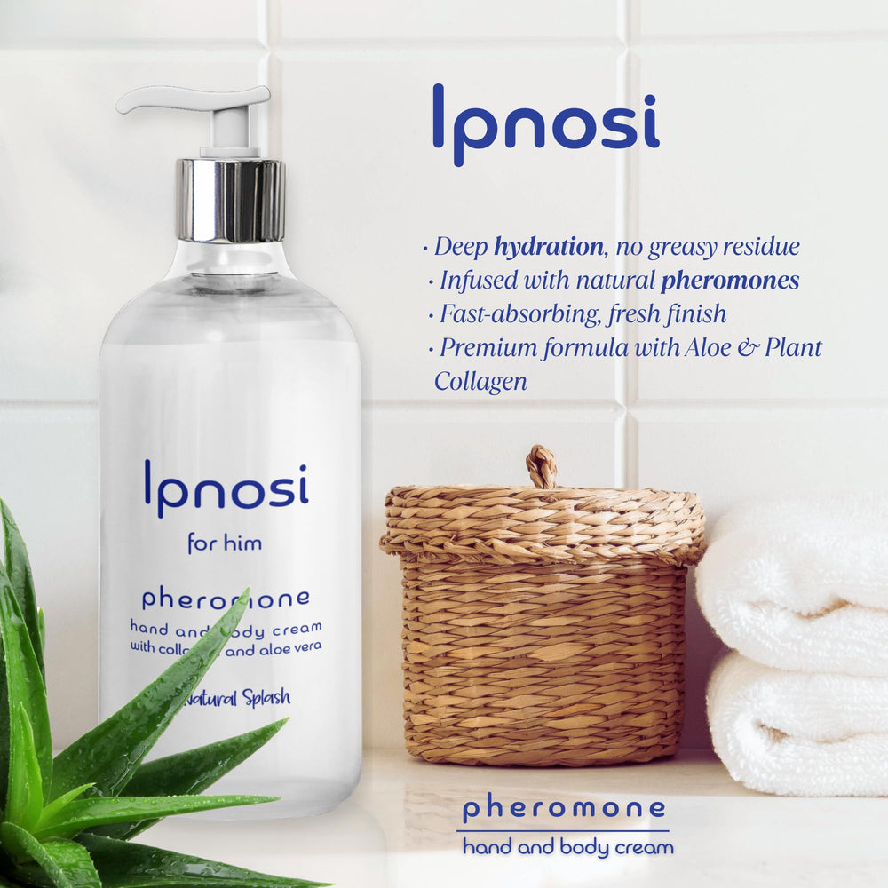 Natural Splash Ipnosi packaging closeup emphasizes premium size and travel-ready packaging.