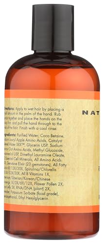 Naturcolor Rejuvennis Shampoo lather in hand demonstrating gentle cleansing.