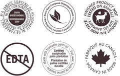 Nature by Canus goat milk bar soap ingredient sourcing, sustainable production
