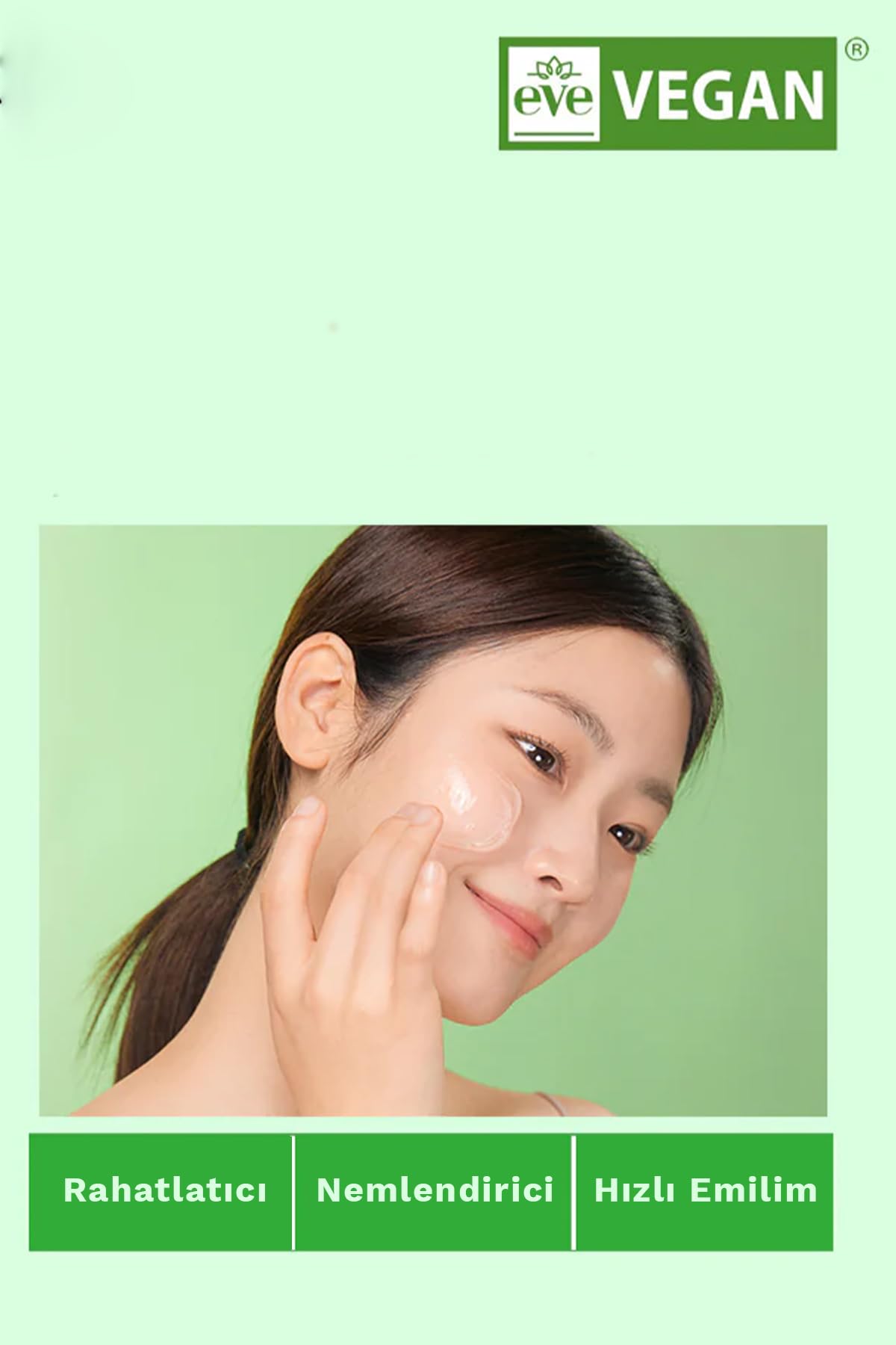 Nature Republic Aloe Gel absorbs quickly, leaving a smooth finish on skin.