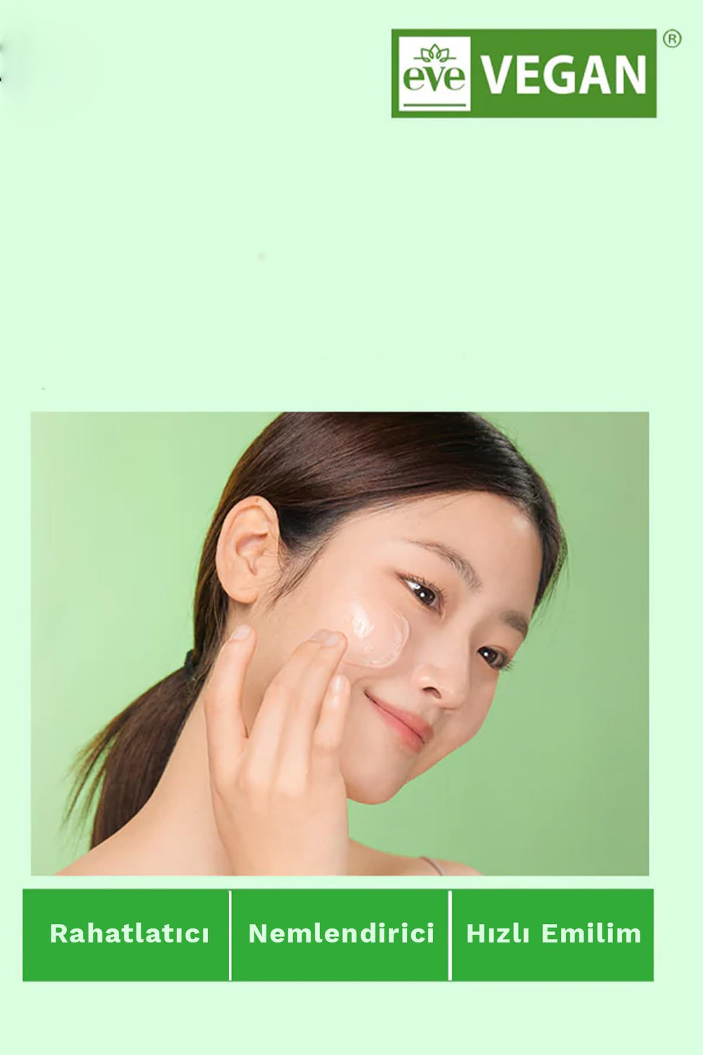 Nature Republic Aloe Gel absorbs quickly, leaving a smooth finish on skin.