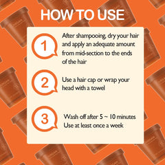 Nature Republic Argan Essential Deep Care Hair Pack hair appears shinier and healthier.