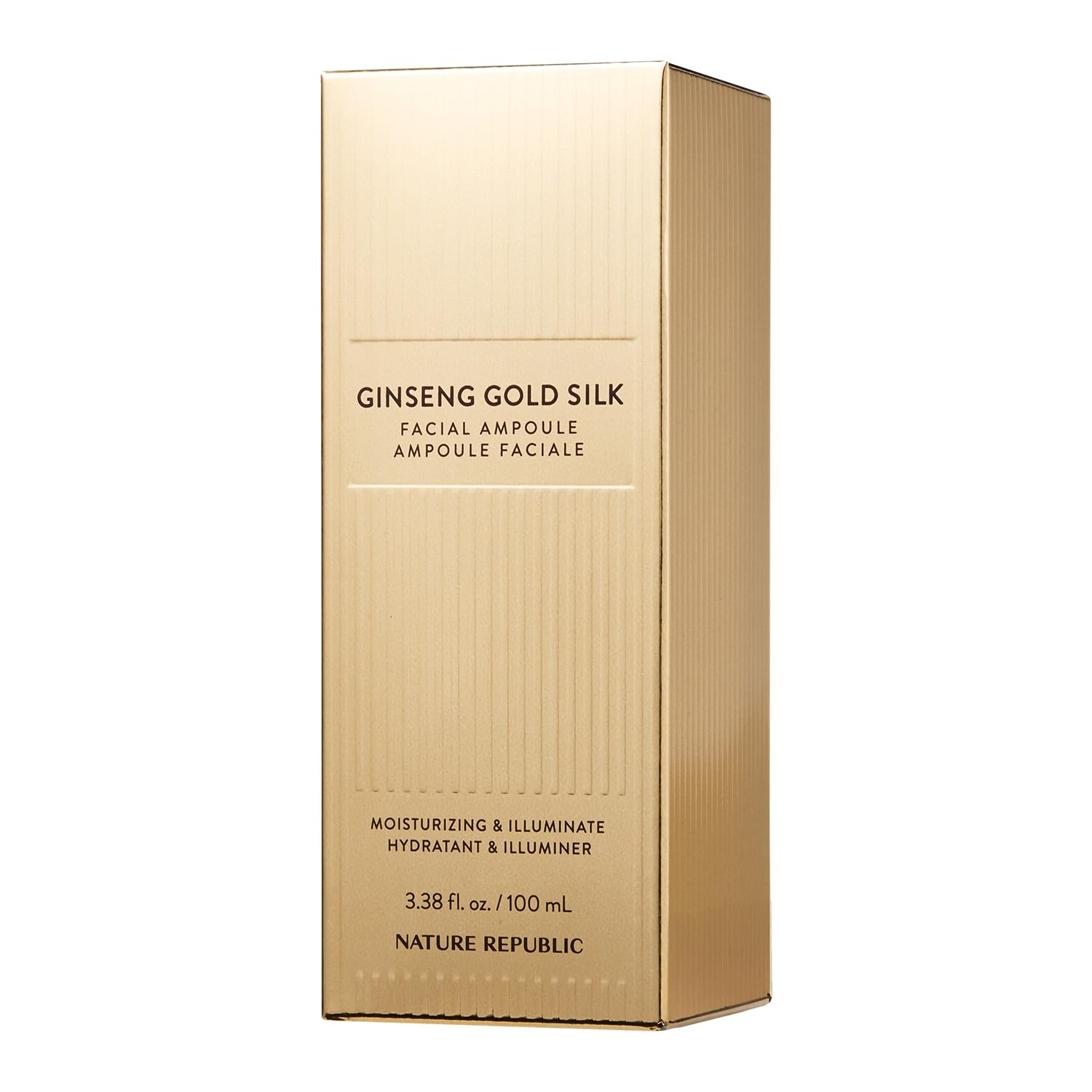 Nature Republic Ginseng Gold Silk Ampoule inner packaging for easy dosing.