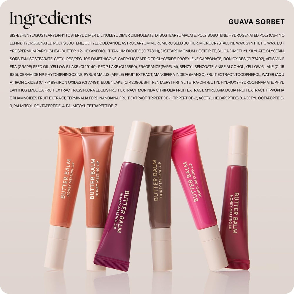 Nature Republic Honey Melting Lip Balm fruit extracts hydrate lips.