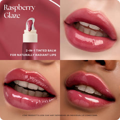Nature Republic lip balm with a glossy-finish delivers glass-like shine without stickiness.