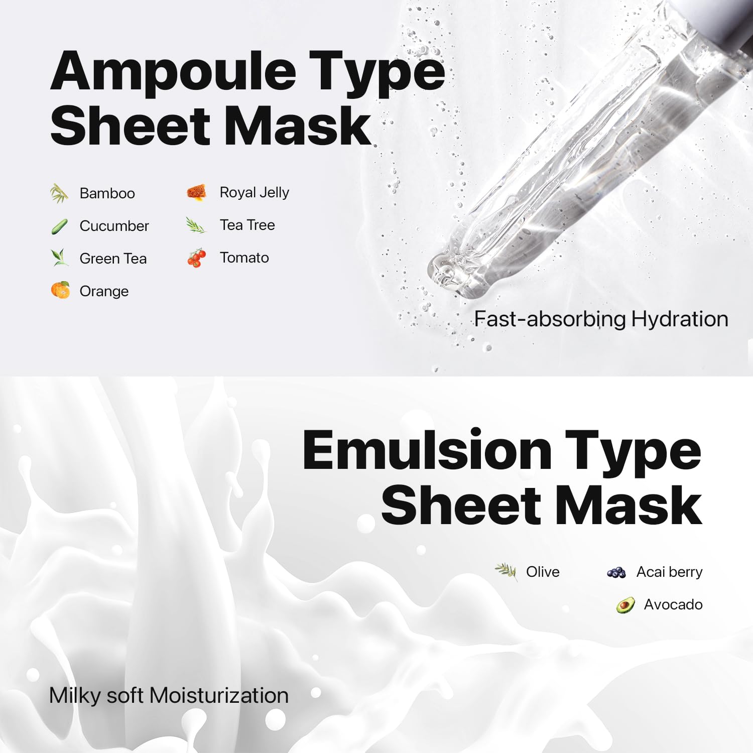 Nature Republic Sheet Mask supports all skin types in routine.