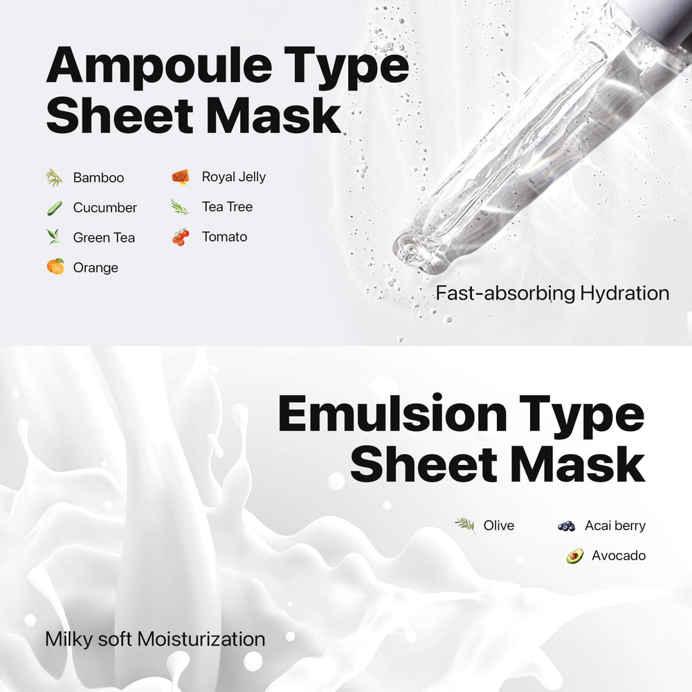 Nature Republic Sheet Mask supports all skin types in routine.
