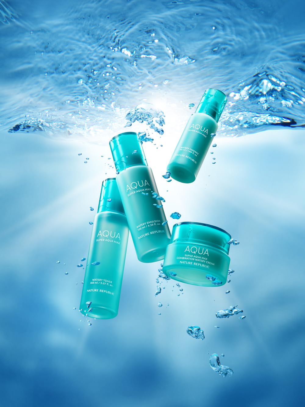 Nature Republic Super Aqua Max Watery Emulsion in daily face care routine