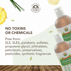 Nature Sustained lemongrass fragrance image suggests fresh aromatic wash