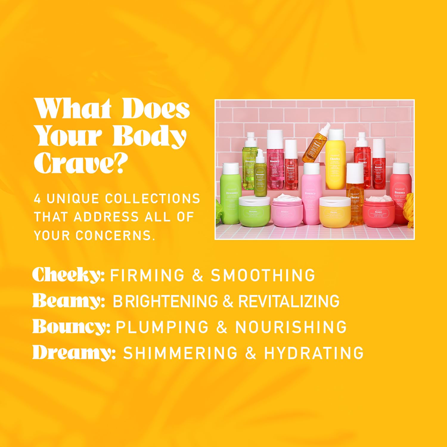 Visual reference to cacay oil and squalane ingredients in the formula.