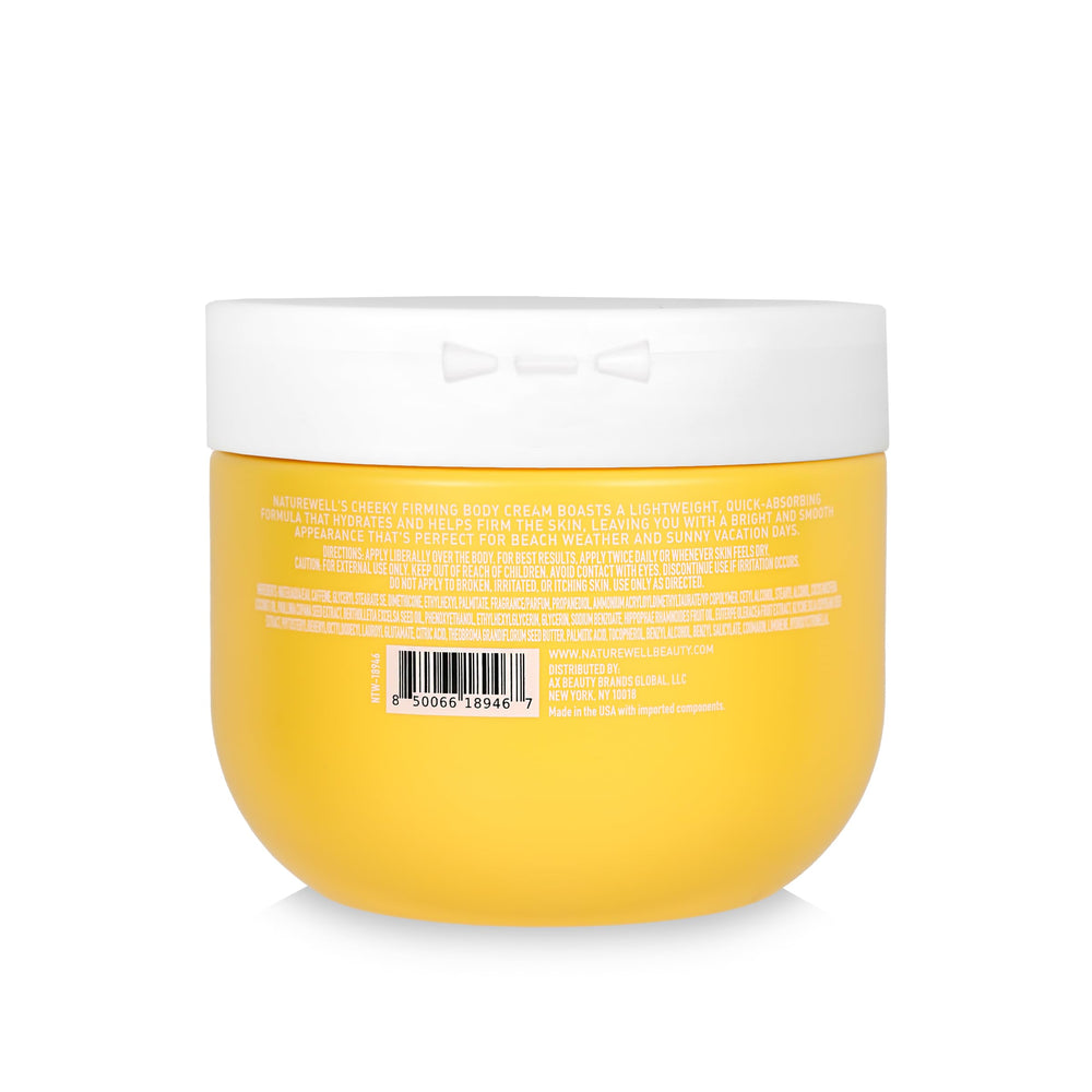 Fragrance notes of pistachio almond coconut salt caramel enhance daily ritual.