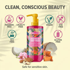 Scent focus with Brazilian Nut Oil for tropical ambience.
