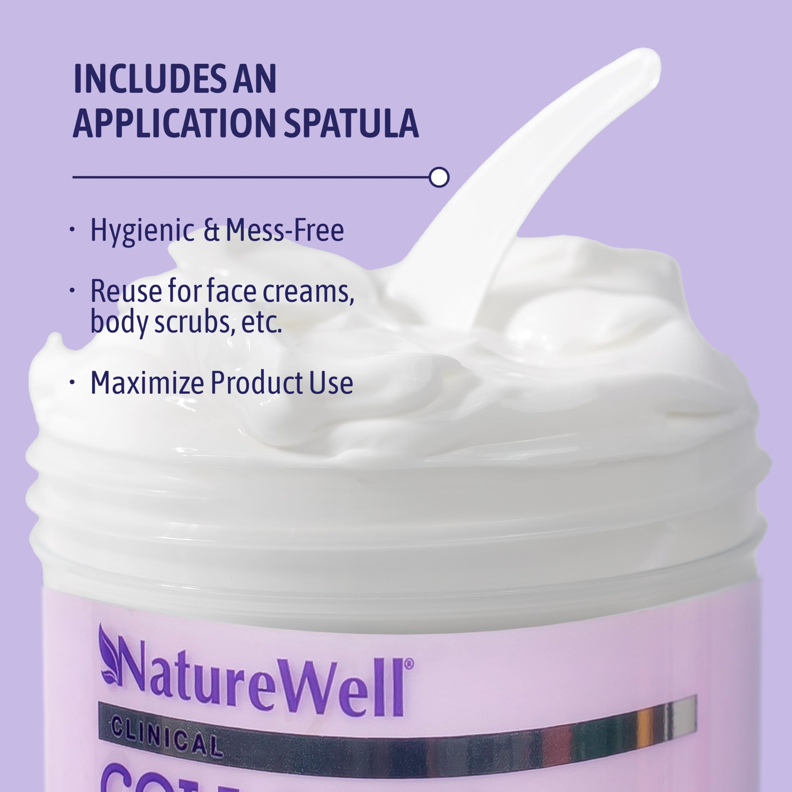 NATURE WELL packaging image shows premium jar and label details.