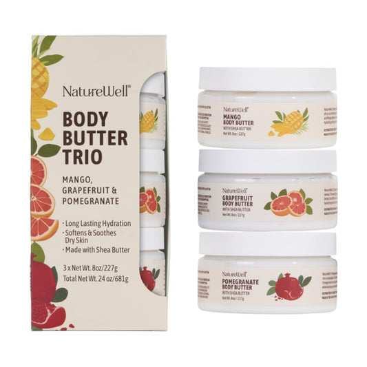 Nature Well Grapefruit shea body butter 8oz — hydration boost for dry skin