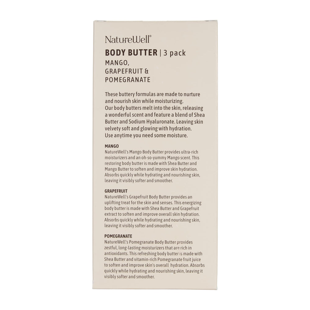 Ingredient-rich formula with shea butter and natural oils
