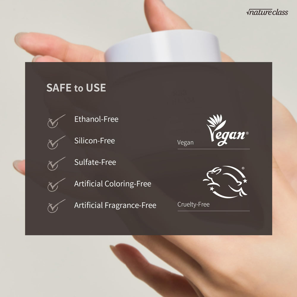 Close-up of skin after application showing smooth, balanced texture.