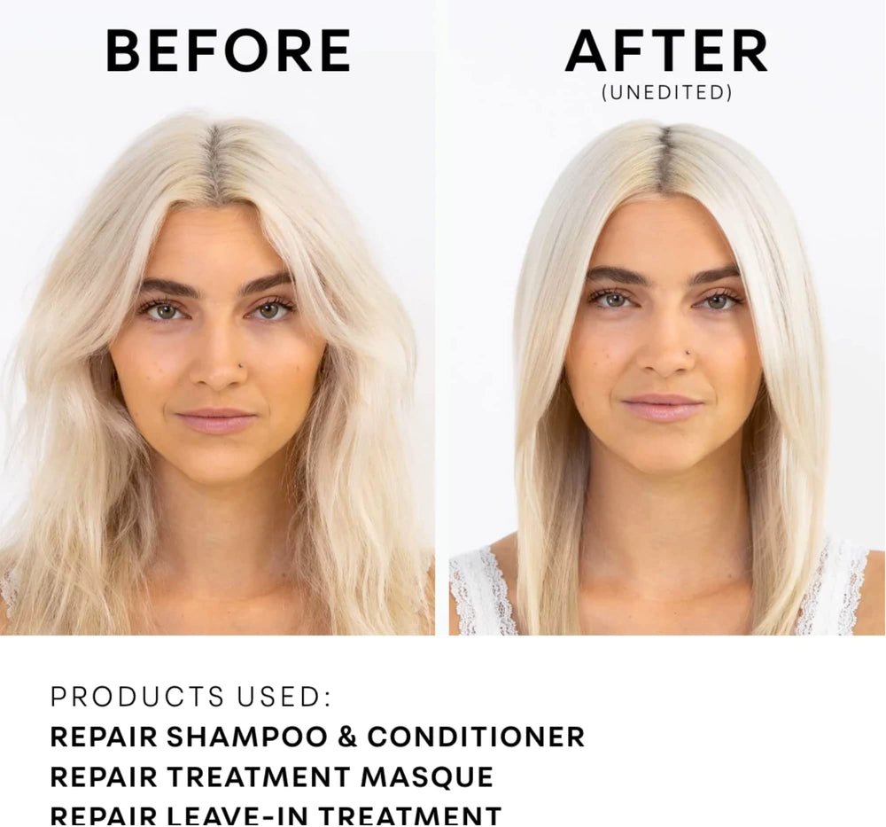 NatureLab.TOKYO keratin action demonstrates reinforced hair structure.