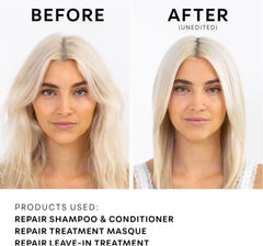 NatureLab.TOKYO keratin action demonstrates reinforced hair structure.