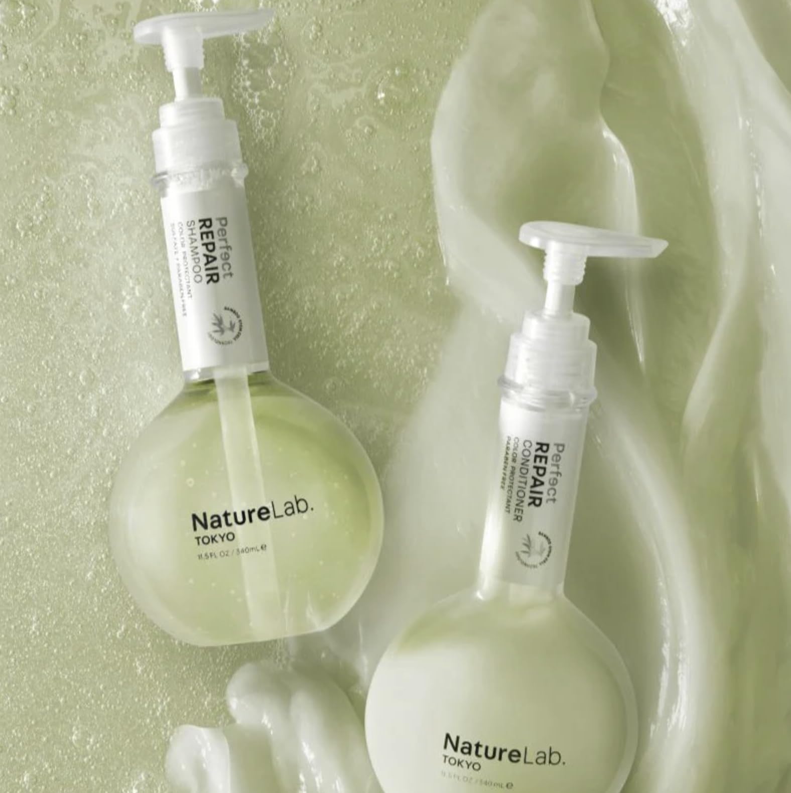 NatureLab TOKYO Perfect Repair conditioner with argan and prickly pear oils for shine