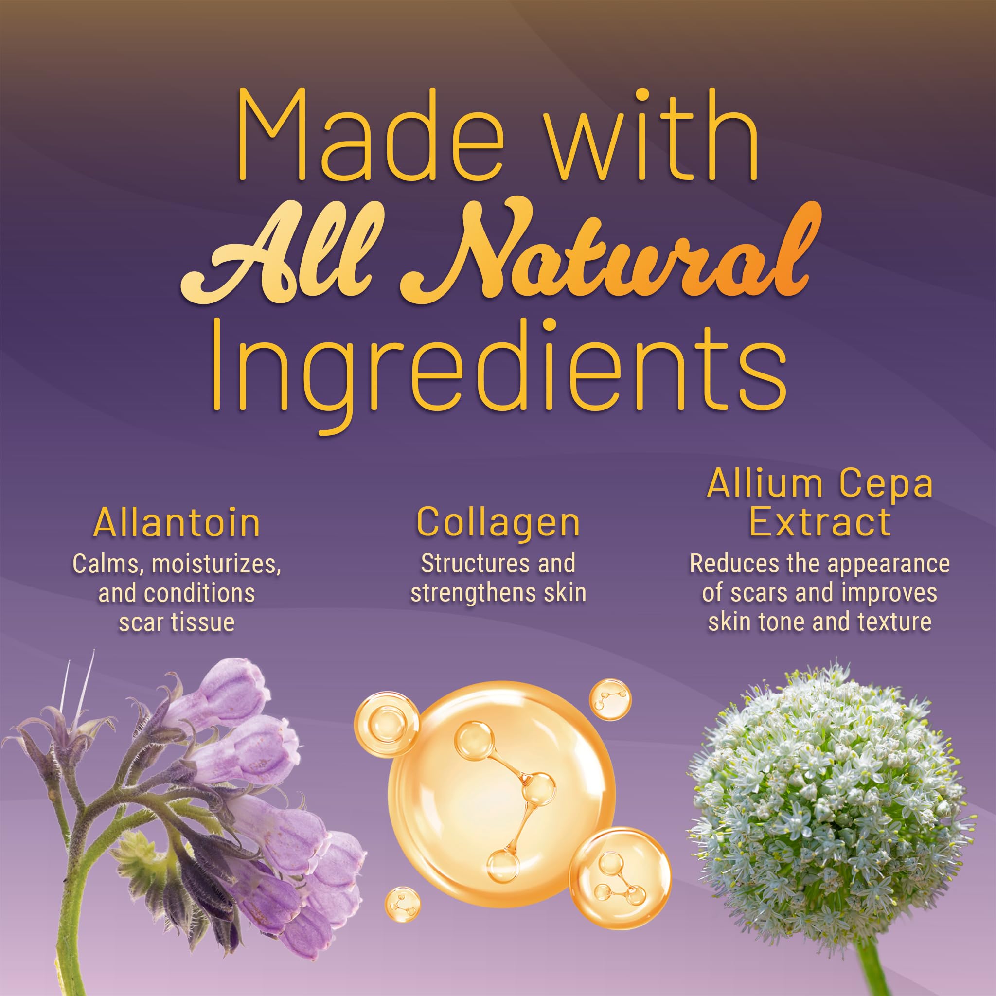 Natureplex Scar Gel being applied on skin during routine care