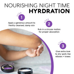 Nature's Beauty calming scent blend of vanilla lavender chamomile for restful nights.