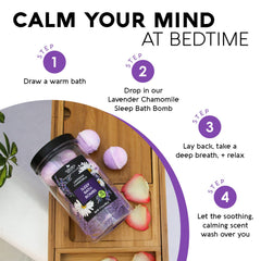 Nature's Beauty bath bombs with coconut oil for skin-loving hydration during a relaxing bath