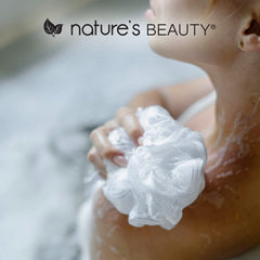 Vegan, cruelty-free packaging label for Nature's Beauty detox wash