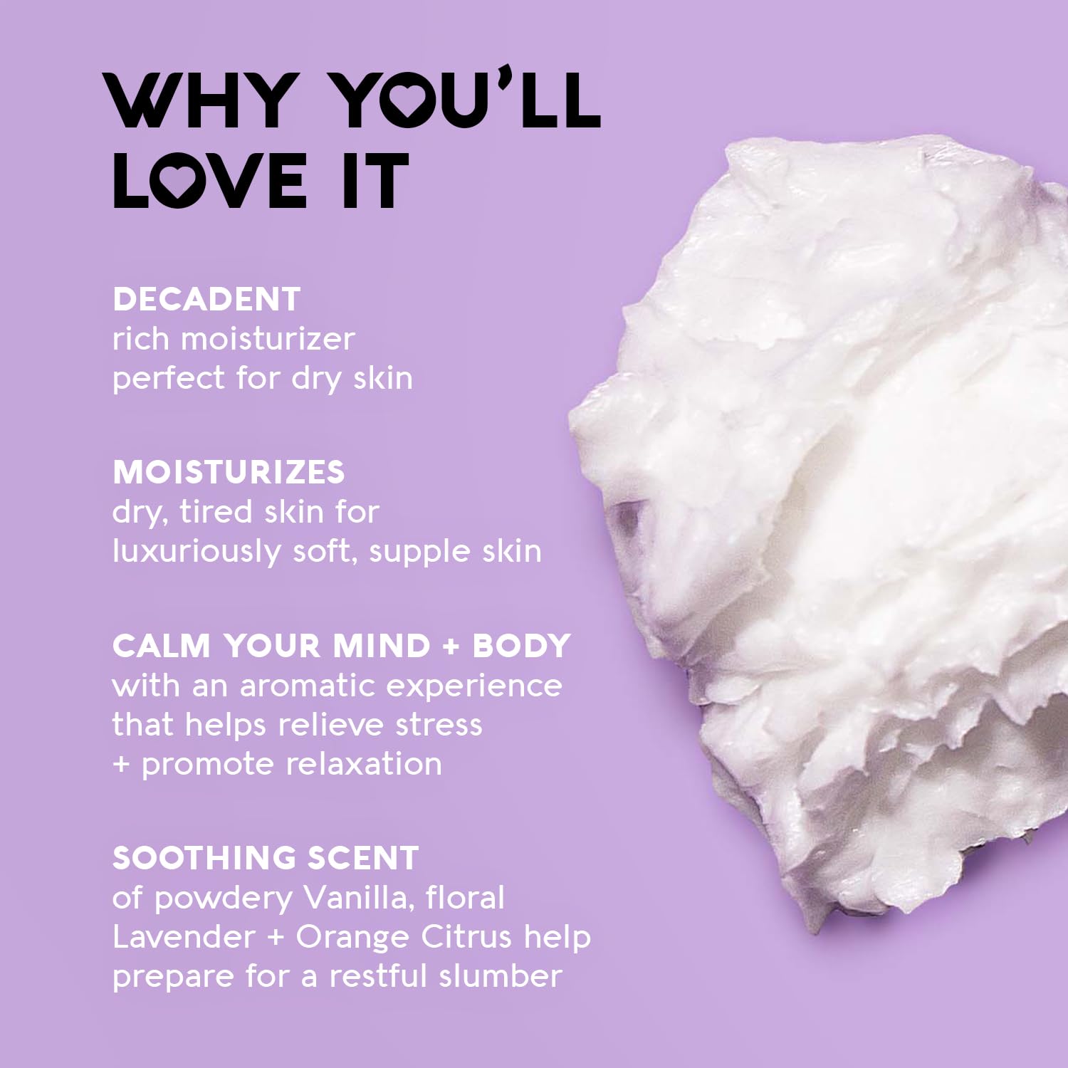 Nature's Beauty Shea Coconut Jojoba Moringa hydration formula applied to skin.