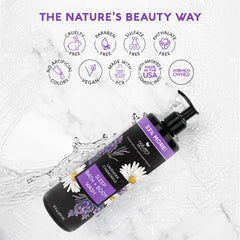 Nature's Beauty vegan cruelty-free formula label and clean ingredients