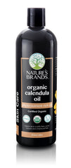 Nature's Brands Calendula Oil bottle for skin soothing and mild day-to-day moisturization