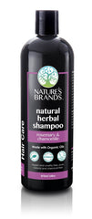 Nature's Brands Herbal Choice Mari rosemary chamomile shampoo bottle for gentle cleansing and scalp nourishment