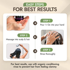 Herbal Choice Mari 16 oz bottle ready for daily hair care routine.