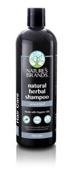 Nature's Brands Natural Shampoo unscented bottle for fragrance-sensitive hair care and color-treated tresses