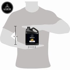 Tiny amount applied to skin for lightweight hydration.