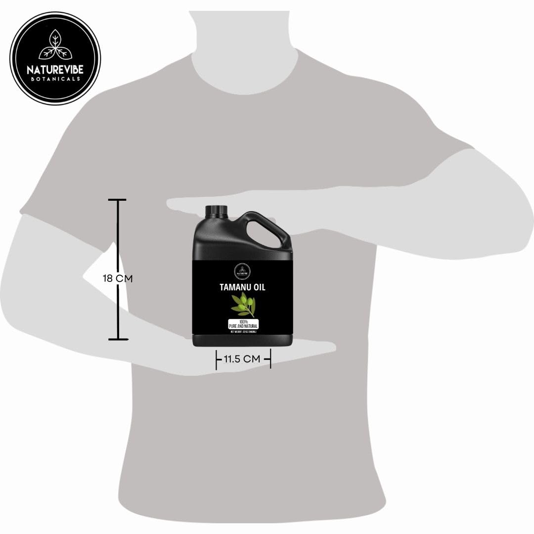 Naturevibe Botanicals Tamanu Oil for daily hair care routine