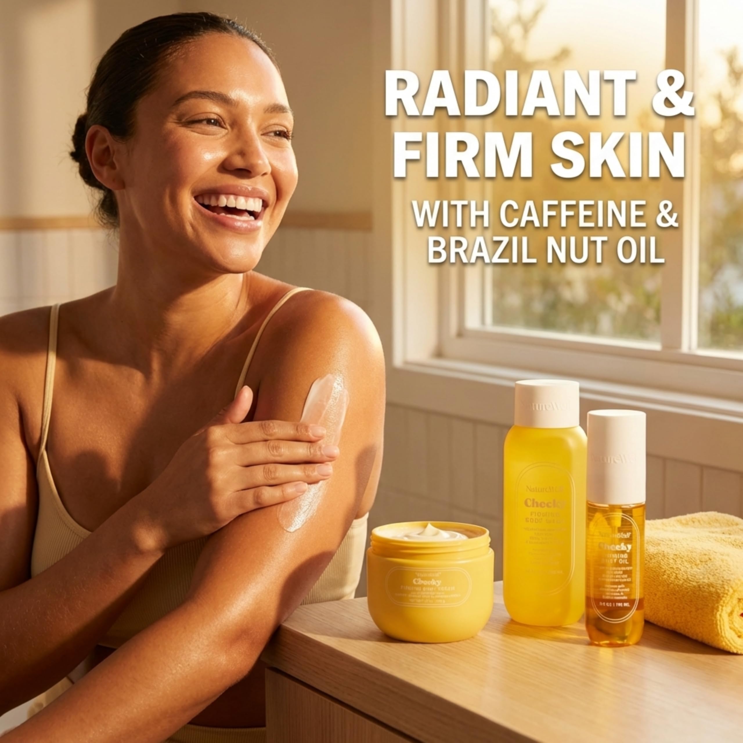 NATURE WELL oil absorbs quickly for a lightweight routine.