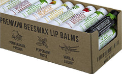 Naturistick peppermint lip balm for cooling relief on lips