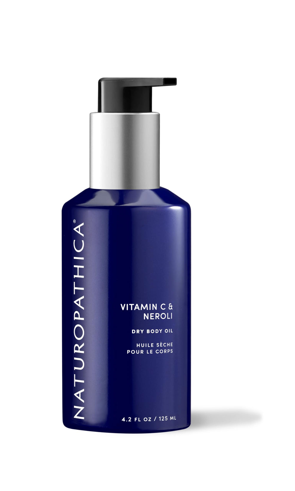 Naturopathica Vitamin C Neroli Dry Body Oil bottle for radiant skin