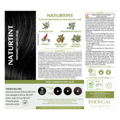 Naturtint 1N Ebony Black packaging 6-pack emphasizes convenient multi-pack value.